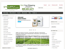 Tablet Screenshot of grosupply.com